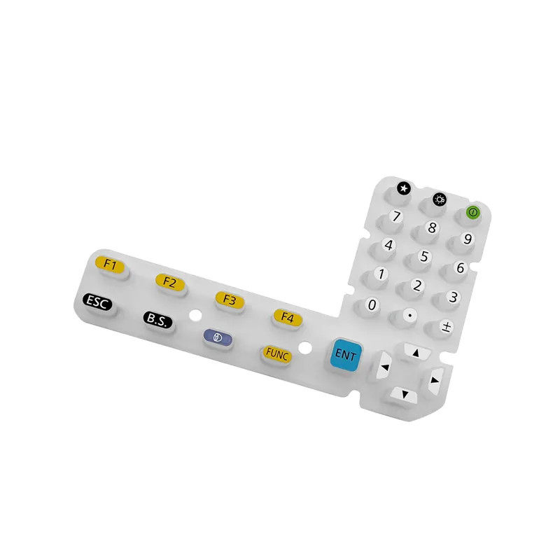 Buy cheap Customized High Quality New Rubber Keyboard With Silicone Rubber Keys from wholesalers