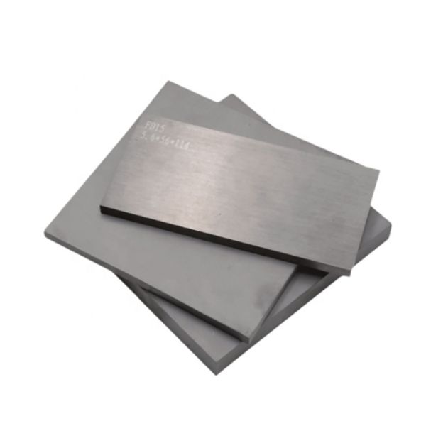 High Density Low Porosity Fine Grain Size Tungsten Carbide Plate Cemented