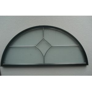 Buy cheap low price !!!decorative glass panel with zinc caming product