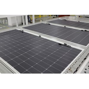 Buy cheap Topcon Cell Roof Flexible Solar Panels with Max. Power 580W and Open-Circuit Voltage 53.03V from wholesalers