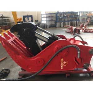 Buy cheap Hydraulic Concrete Excavator Pulverizer Attachment Wearing Resistant from wholesalers