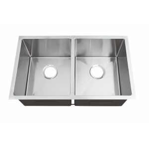 Buy cheap Stainless Steel Double Basin Undermount Kitchen Sink With Long Using Life from wholesalers