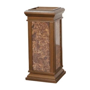 Buy cheap Hot Selling High Quality Trash Can Rectangular Office Hotel Home Stainless Steel Garbage Can Trash Can with Lid from wholesalers