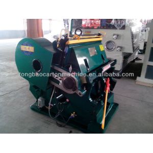 Buy cheap Manual Corrugated Sheet Cardboard Pizza Box Flatbed Die Cutter And Creasing Press Machine from wholesalers