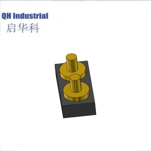 Buy cheap 2Pin 2.54mm Pitch Iceland Wearable Device Magnetic Micro Usb Connectors Magnetic spring loaded pin Connector from wholesalers