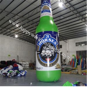 Buy cheap big inflatable 3 Horses bottle replica from wholesalers