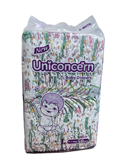 Quality Uniconcern Brand Soft Breathable Diaper Baby Disposable Pampering Baby Diapers for sale