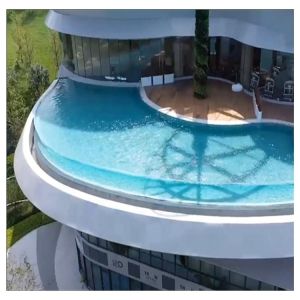 Buy cheap Acrylic Swimming Pool Bottom Pool Spliced Together For Villa Jacuzzi And More from wholesalers