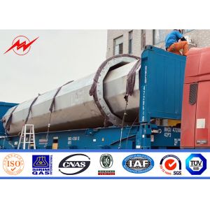 Buy cheap 30m Galvanized Metal 10MM Power Transmission Poles from wholesalers