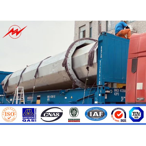 Quality 30m Galvanized Metal 10MM Power Transmission Poles for sale