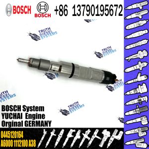 Buy cheap Diesel engine common rail injector 0445120164 diesel fuel injector 0445120164 for diesel engine from wholesalers