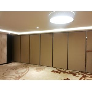 Ballroom Sliding Folding Partition Modular Acoustic Room Dividers Customized