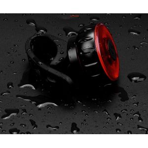 Intelligent Induction Brake Taillight Mountain LED Bicycle Light Aluminum Alloy