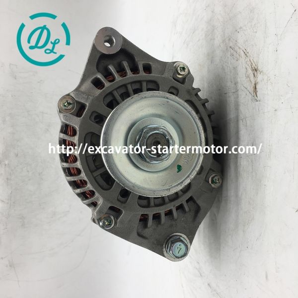 EexcavaStart Kubota V3600 Excavator Alternator 24V 30A OEM 1K011-64011 1K011-64012