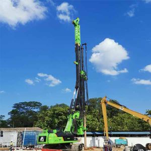 Buy cheap 32T 700mm Crawler Kelly Bar Hydraulic Rock Helical Pile Rig from wholesalers