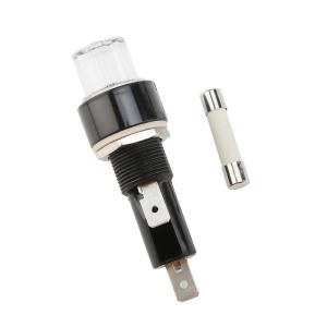 China 6.35 X 30mm Waterproof LED Indicator Fuse Holder 20A R3-63B Golf Cart Fuse Holder With LED Light on sale