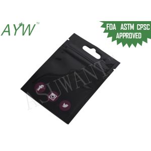 Resealable Smell Proof Zipper Bags Biodegradable For Marijuana Medication