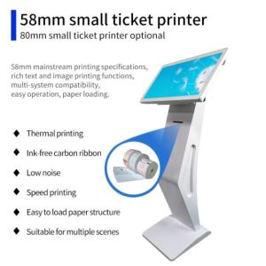 Buy cheap Indoor Flexible 350cd/m2 Touch Screen Information Kiosk from wholesalers