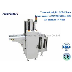 Buy cheap Stability Stainless Steel Structure 250mm / 330mm PCB Loader Equipment With Mitsubishi PLC Control HS-LD390 from wholesalers