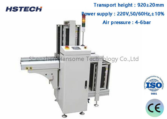 Quality Stability Stainless Steel Structure 250mm / 330mm PCB Loader Equipment With Mitsubishi PLC Control HS-LD390 for sale