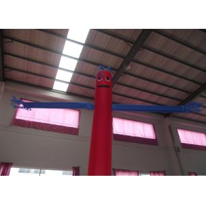 Buy cheap Decoration One Leg Advertising Air Dancers height 4m Inflatable single leg air dancer Blow Up Marketing Balloons from wholesalers