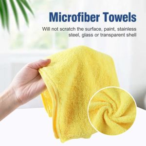 Buy cheap Quick-Drying Streak-Free Lint-Free Microfiber Towel and Cleaning Cloth for Multi-Purpose Use from wholesalers