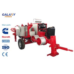 Buy cheap Stringing Equipment Overhead Transmission Hydraulic Puller Max intermittent pull 90kN from wholesalers
