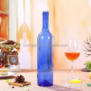 Buy cheap 750ml Antique Green Bordeaux Bottle For Light Weight 410g Glass Grape Wine from wholesalers