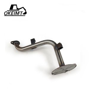 OKEIMT Excavator Engine Parts S6K Oil Suction Pipe Assembly