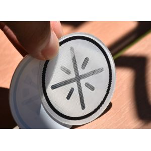 Buy cheap Silicone Rubber Backing, Printed With A Black Reflective Logo,For Clothing from wholesalers