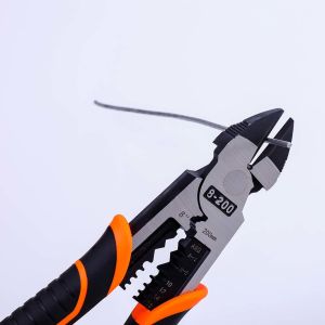 Buy cheap Side Cutting Multifunction Pliers Hardened Cutting Industrial Cable Striper from wholesalers