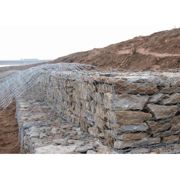 Quality ASTM A974 Standard Gabion Wire Mesh With Low Carbon Iron Wire And Zinc Coated 220-270g for sale