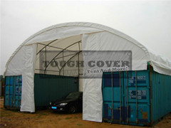 Buy cheap Portable and Relocated 10.9m(36ft) Wide Container Tent from wholesalers