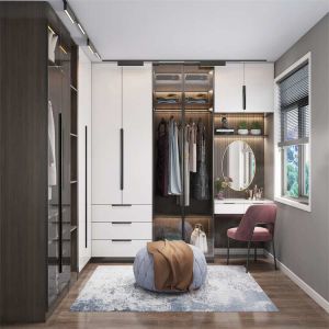 Buy cheap CORDIAL Built In Modern Customized Wardrobe With LED Light from wholesalers