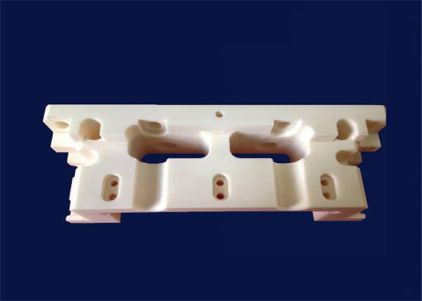 Quality Insulating Precision Machinable Ceramic Block  Machining Ceramic Parts Drilling Hole for sale