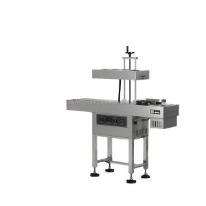 Buy cheap Continuous Automatic Plastic Bottle Screw Sealer New Aluminum Foil Induction Sealing Machine Air Cooling Lid Packing Machines from wholesalers