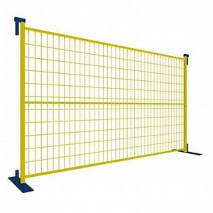 Buy cheap Orange Red Wire Movable Fence Temporary Fence Panels 24kg 2400mm*2100mm from wholesalers