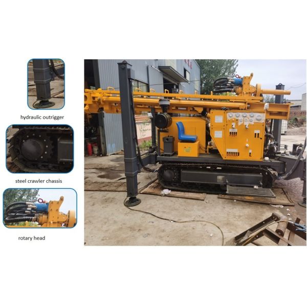 Quality CE GL300S 77KW 330m Depth Geothermal Drilling Rig for sale