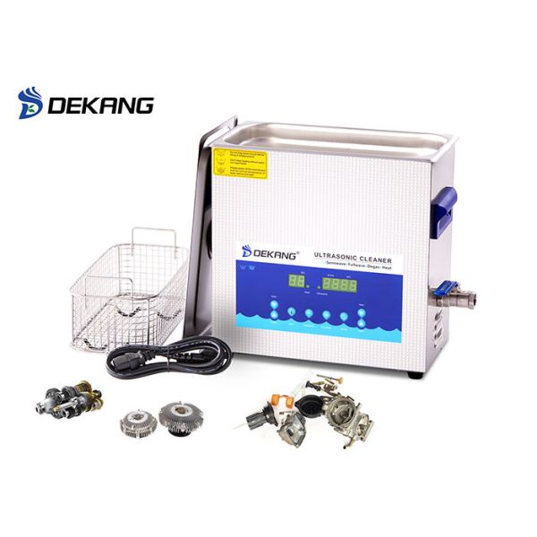 Quality Laboratory Variable Dual Frequency Ultrasonic Cleaner 6.5L Medical Surgical Tools for sale