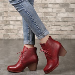 Buy cheap S405 Leather Shoes Handmade Toe Layer Cowhide High Quality Women'S Shoes Custom Logo from wholesalers