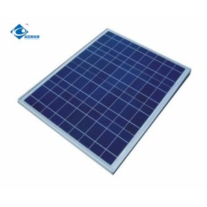 Buy cheap 60W Portable Solar Panel Charger 18V Poly Aluminium Frame Solar Panels ZW-60W-18V Mini Solar Panel from wholesalers