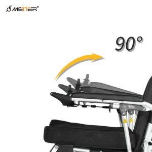 Buy cheap FDA 125KG Load Portable Lightweight Folding Power Wheelchair from wholesalers