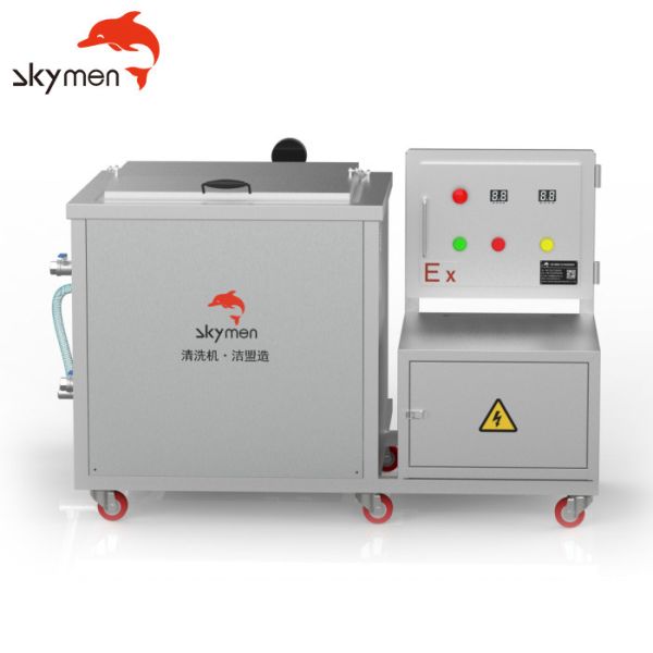 Quality Single Tank Industrial Ultrasonic Cleaning Machine Explosion Proof With Refrigeration for sale