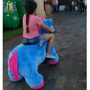 Buy cheap Hansel amusement park kids electric mountable plush motorized animal from wholesalers