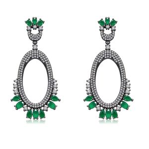 Buy cheap Bohemian Earrings Beautiful Gifts For Girls Shining Dimond Earring from wholesalers