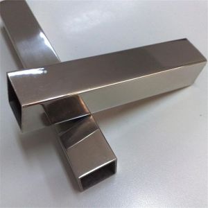 Customized AISI Rectangular Steel Tubing Ss Railing Square Pipe