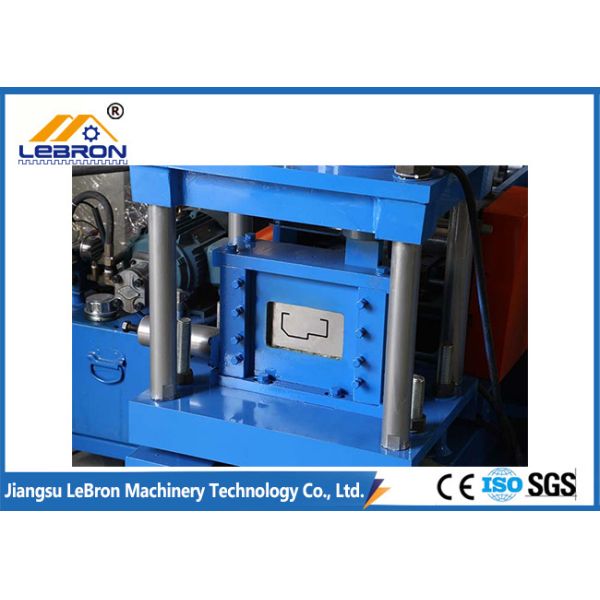 Quality High Capacity Steel Door Frame Roll Forming Machine 75 Mm Mold Steel for sale