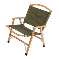 Buy cheap 400 Lbs Portable Folding Camping Chair with Beech Frame from wholesalers