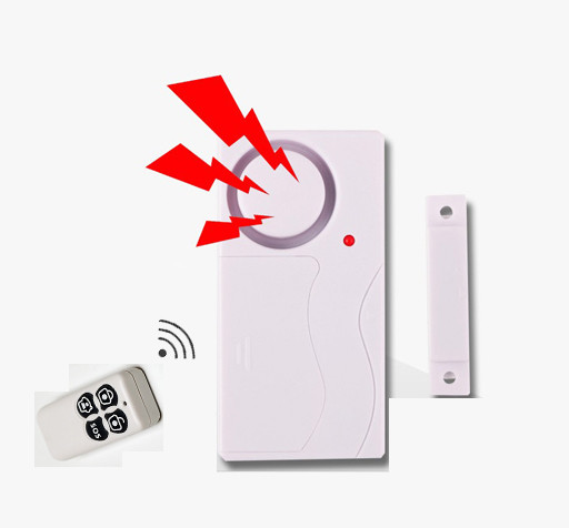 Buy cheap household wireless remote control gate magnetic detector with low power consumption and stable type from wholesalers