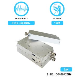 Buy cheap Fpv Anti Drone Module Jammer 100W 5.2g Antidrone Drone Signal Jamming Module With  GAN And Isolation Protector from wholesalers